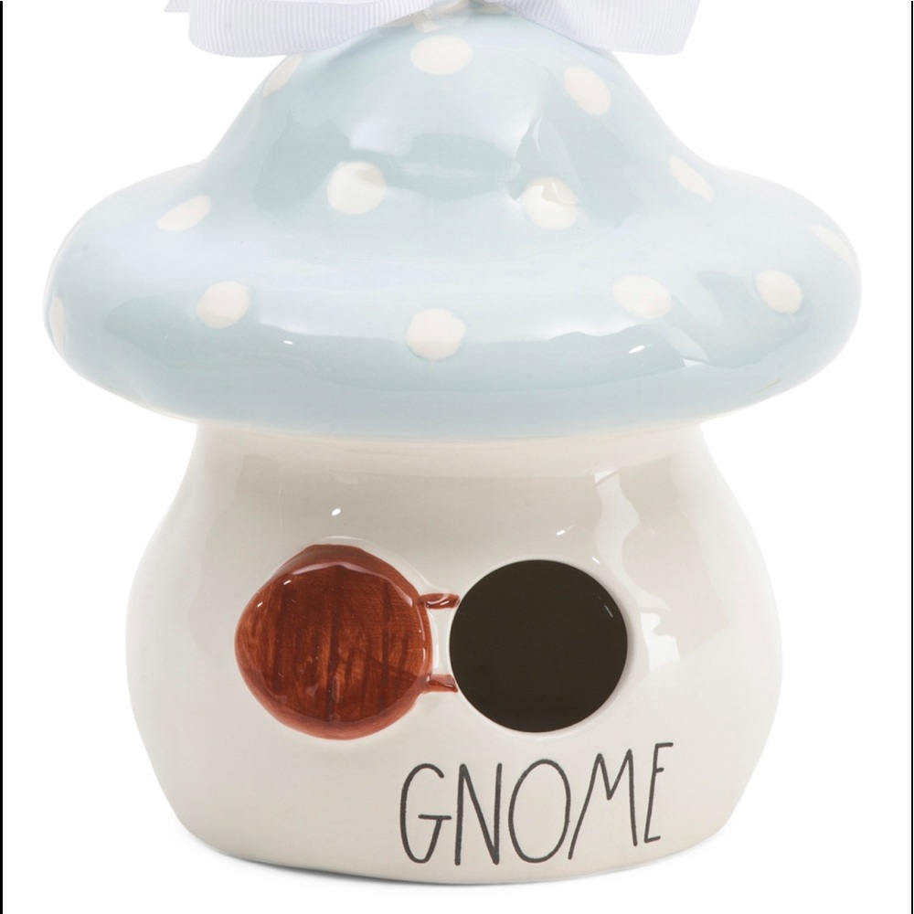 Rae Dunn”Gnome” Mushroom Birdhouse